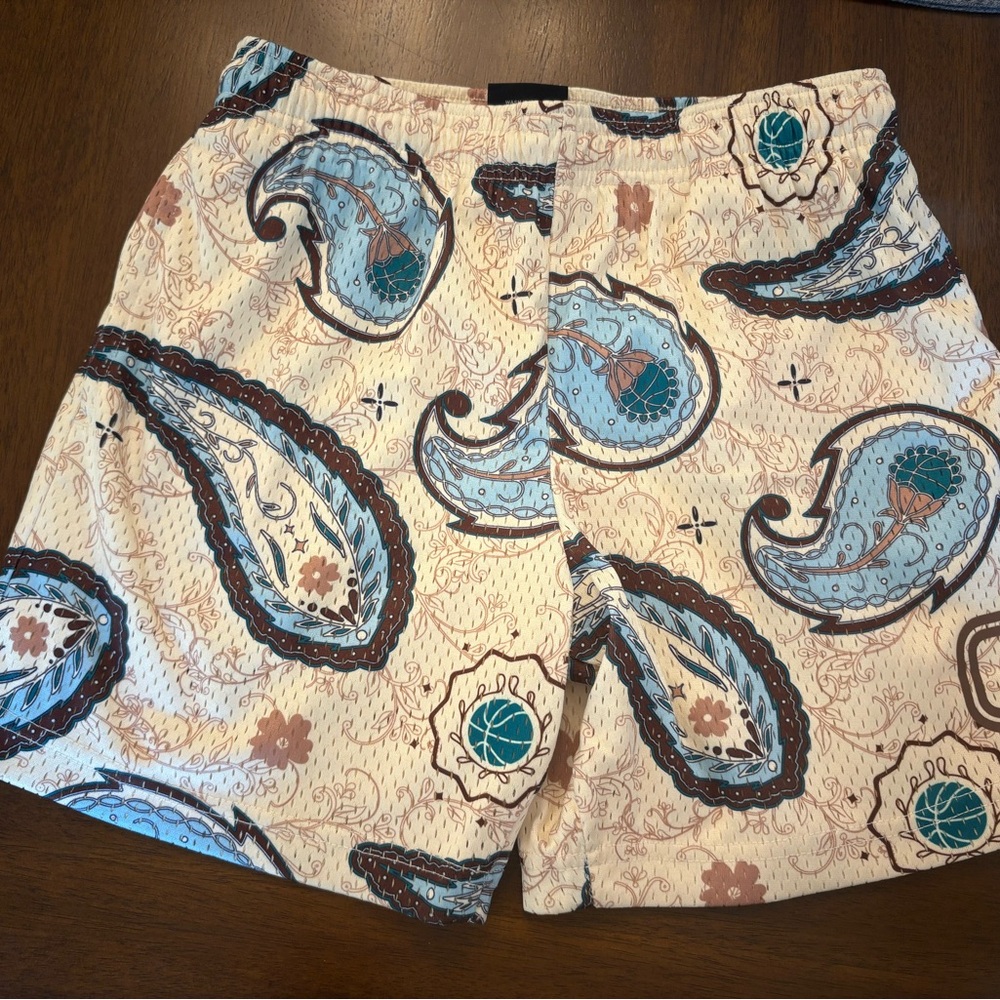 Overtime Paisley Print youth boy Shorts